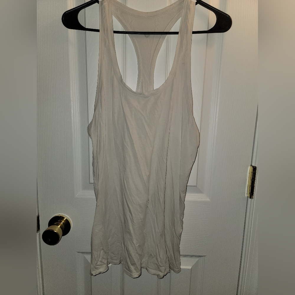 Lululemon White Tank